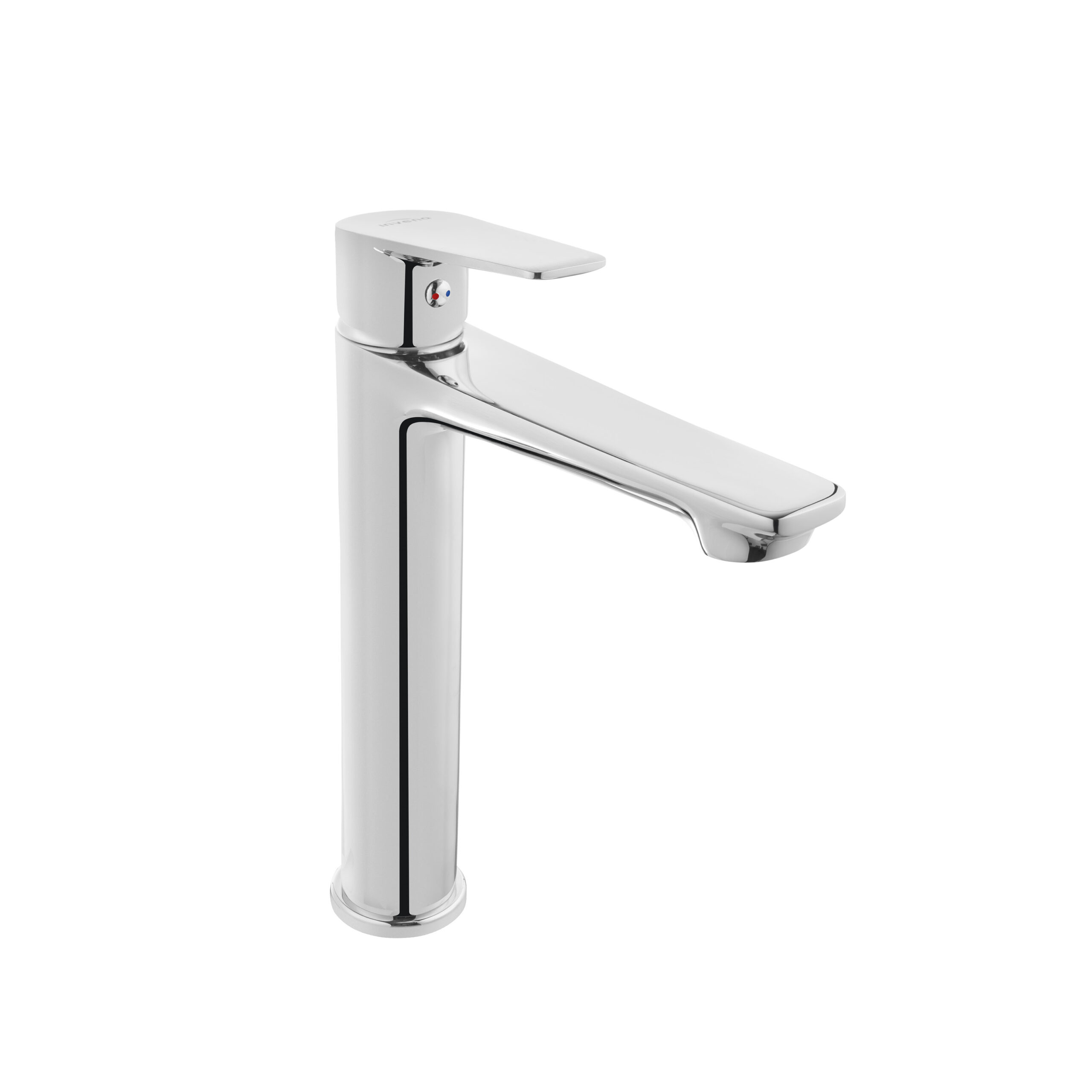 Invena - DOKOS magasított mosdócsaptelep, klikk-klakk leeresztővel, króm