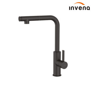 Invena - Preto 2 funkciós konyhai csaptelep, fekete