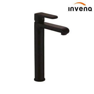 Invena - SIROS magasított mosdócsaptelep, fekete