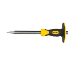 Topex HEGYESVÉSŐ 300X19 MM KÉZVÉDŐVEL
