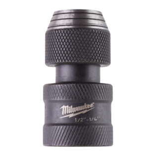Milwaukee Shockwave Dugókulcs adapter 1/2" Négyszög - 1/4" Hex