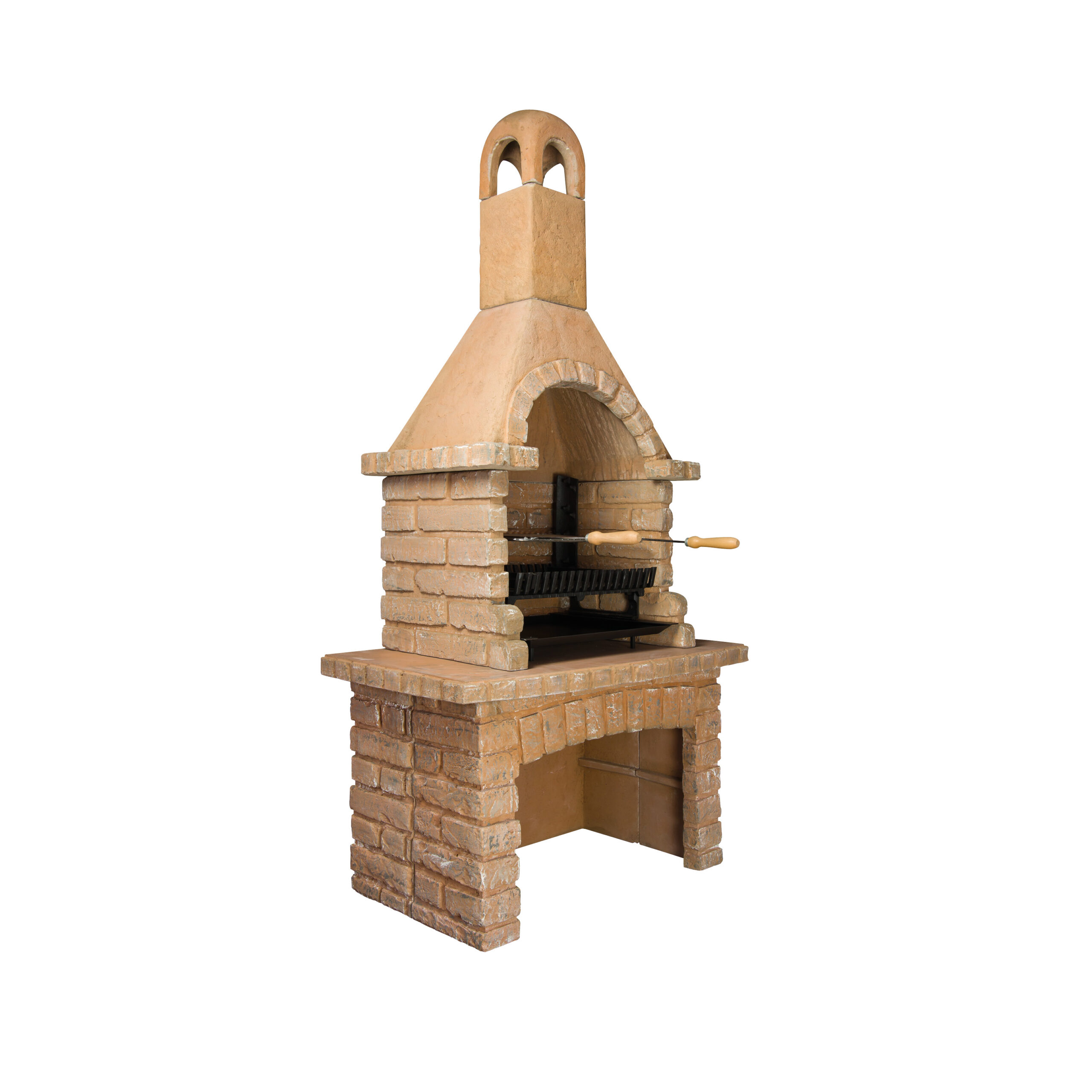 FabroStone - RUSTICA álló grill, kéménnyel