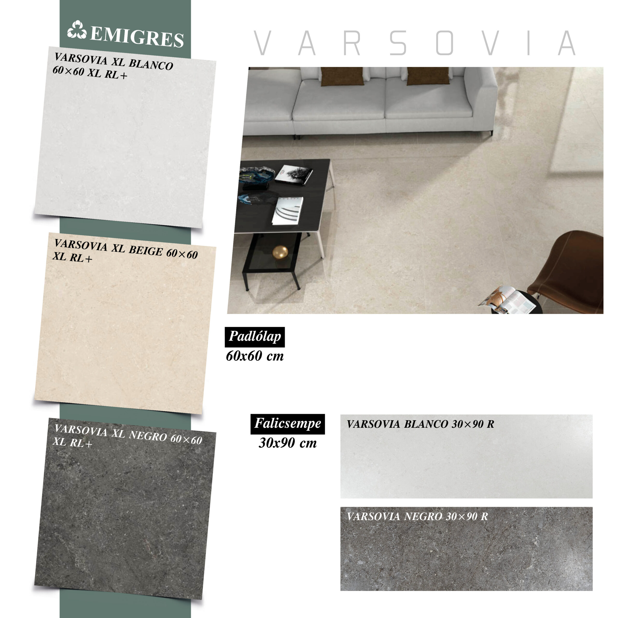 Emigres Varsovia termékcsalád