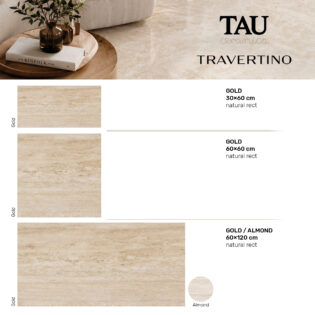 Tau Ceramica - Travertino