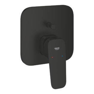 GROHE Cubeo keverő, 2-utas váltóval, matt fekete - 1017782430