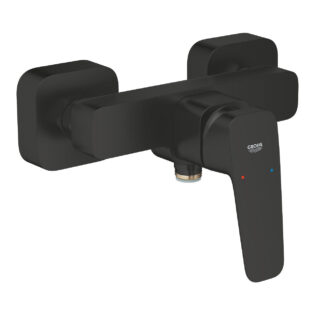 GROHE Cubeo Egykaros zuhanycsaptelep 1/2″, matt fekete - 1018242430