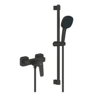 GROHE Cubeo zuhanycsaptelep 1/2″, matt fekete - 1018252430