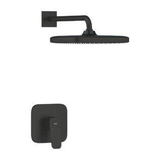 GROHE Cubeo Rejtett zuhanyrendszer Tempesta 250 fejzuhannyal, matt fekete - 1053342430