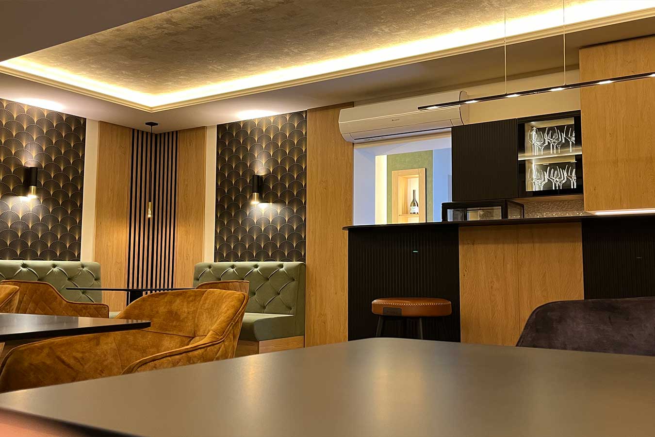 Középpontban a beltéri Lamelio