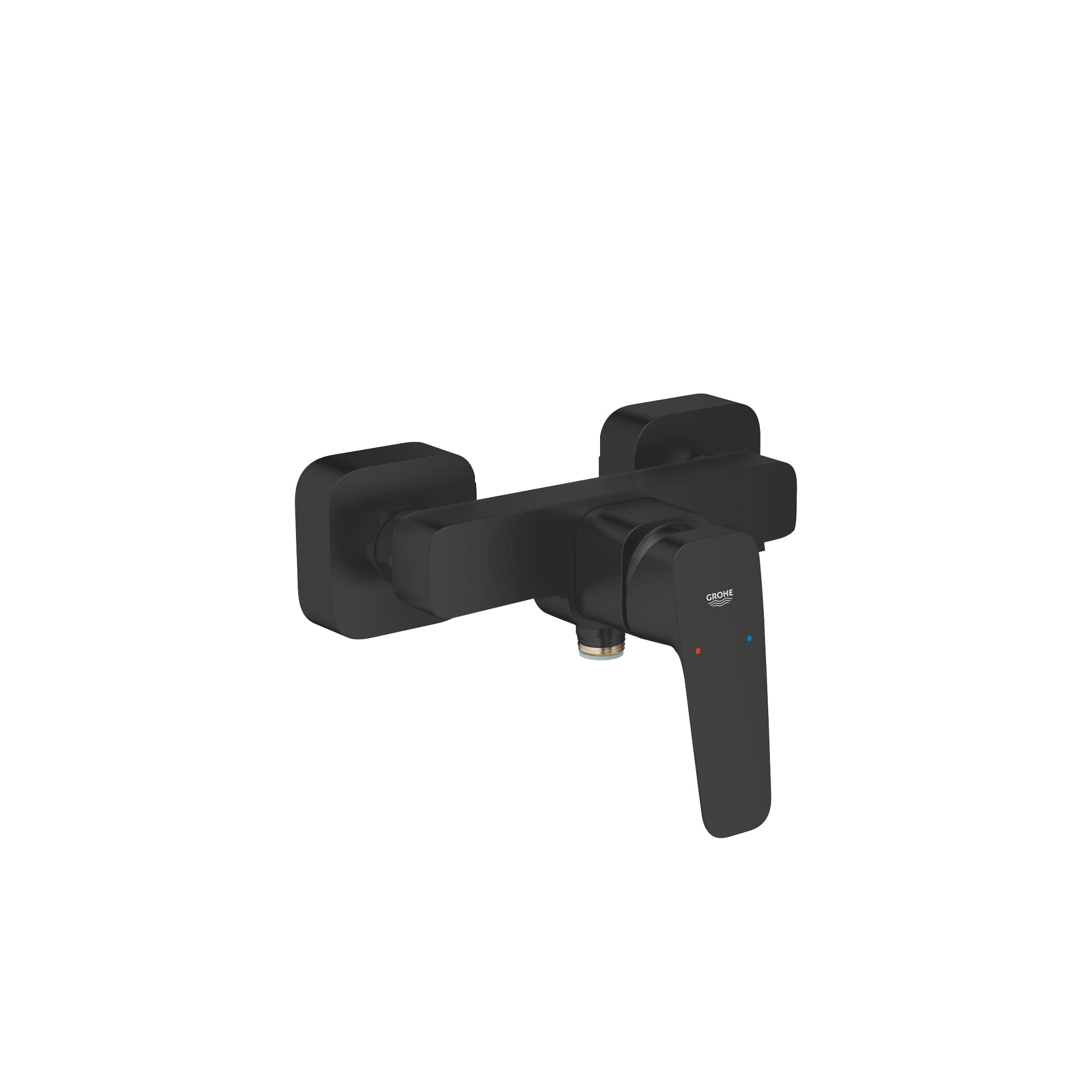 Grohe Cubeo - egykaros zuhanycsaptelep, matt fekete