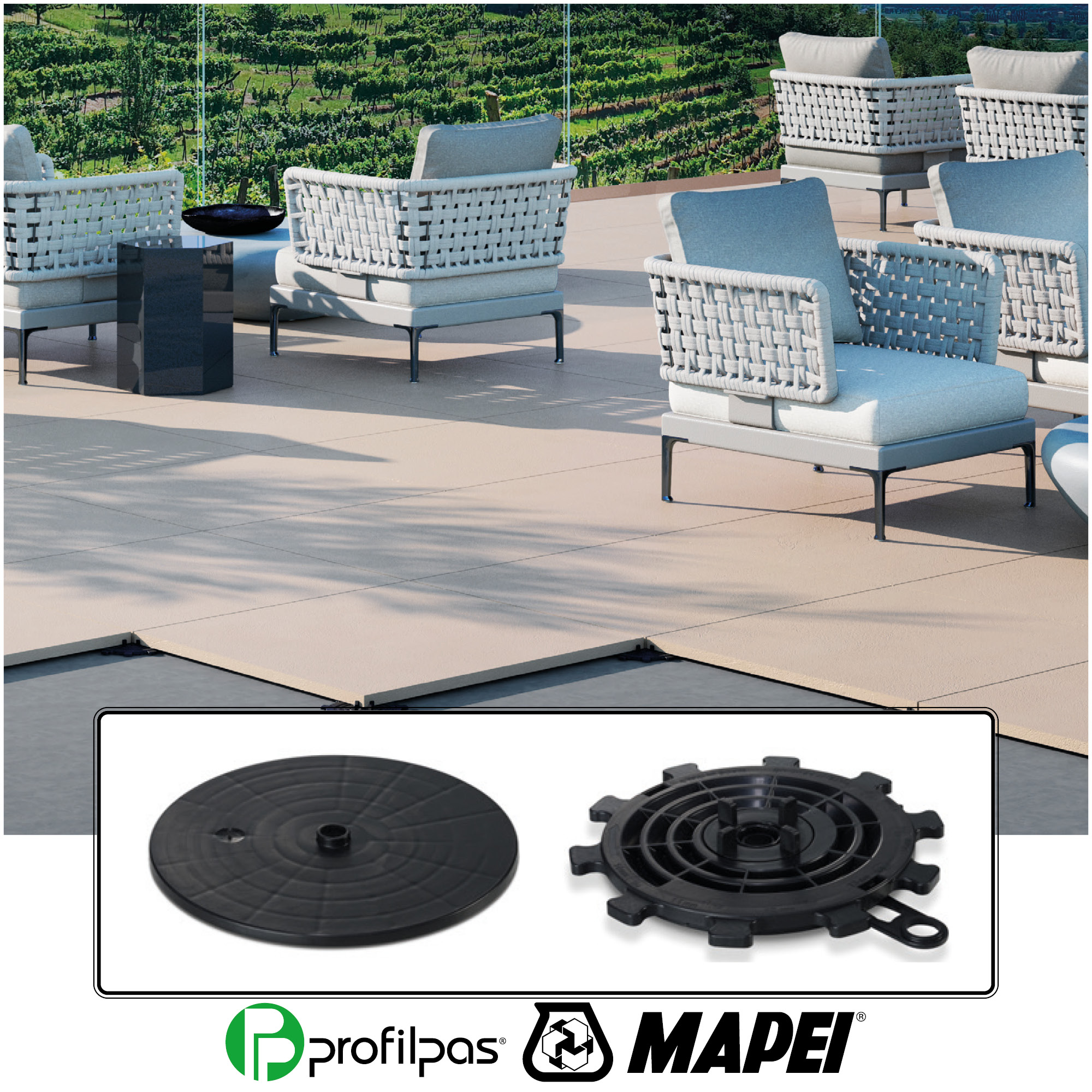 Profilpas PP Level könnyen telepíthető szintező álpadló rendszer