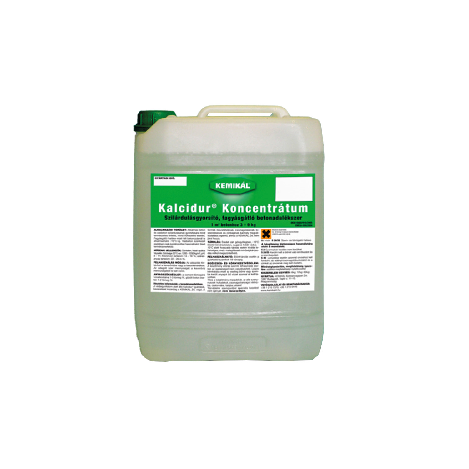 Kemikál Kalcidur  koncentrátum