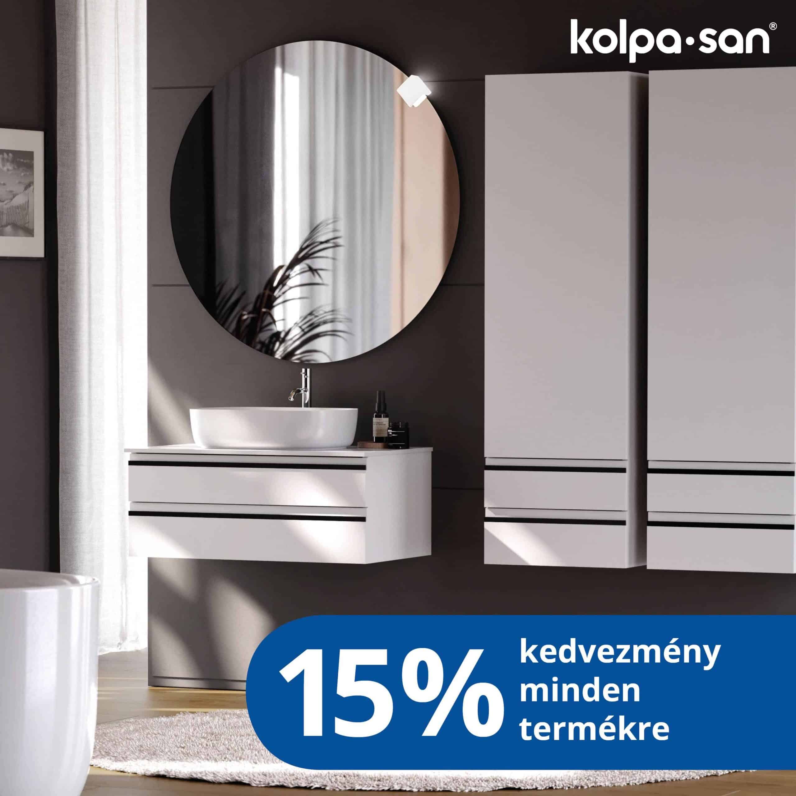 Kolpa San - 15% kedvezmény minden termékre