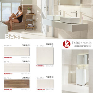 Zalakerámia - Base termékcsalád