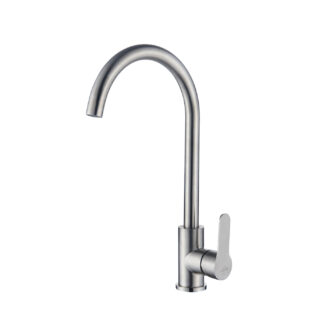 Invena Iron - álló mosogatócsaptelep, inox