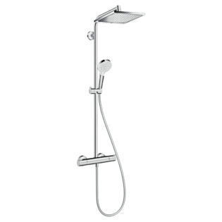 Hansgrohe - Crometta E240 1 Jet Showerpipe termosztátos csapteleppel