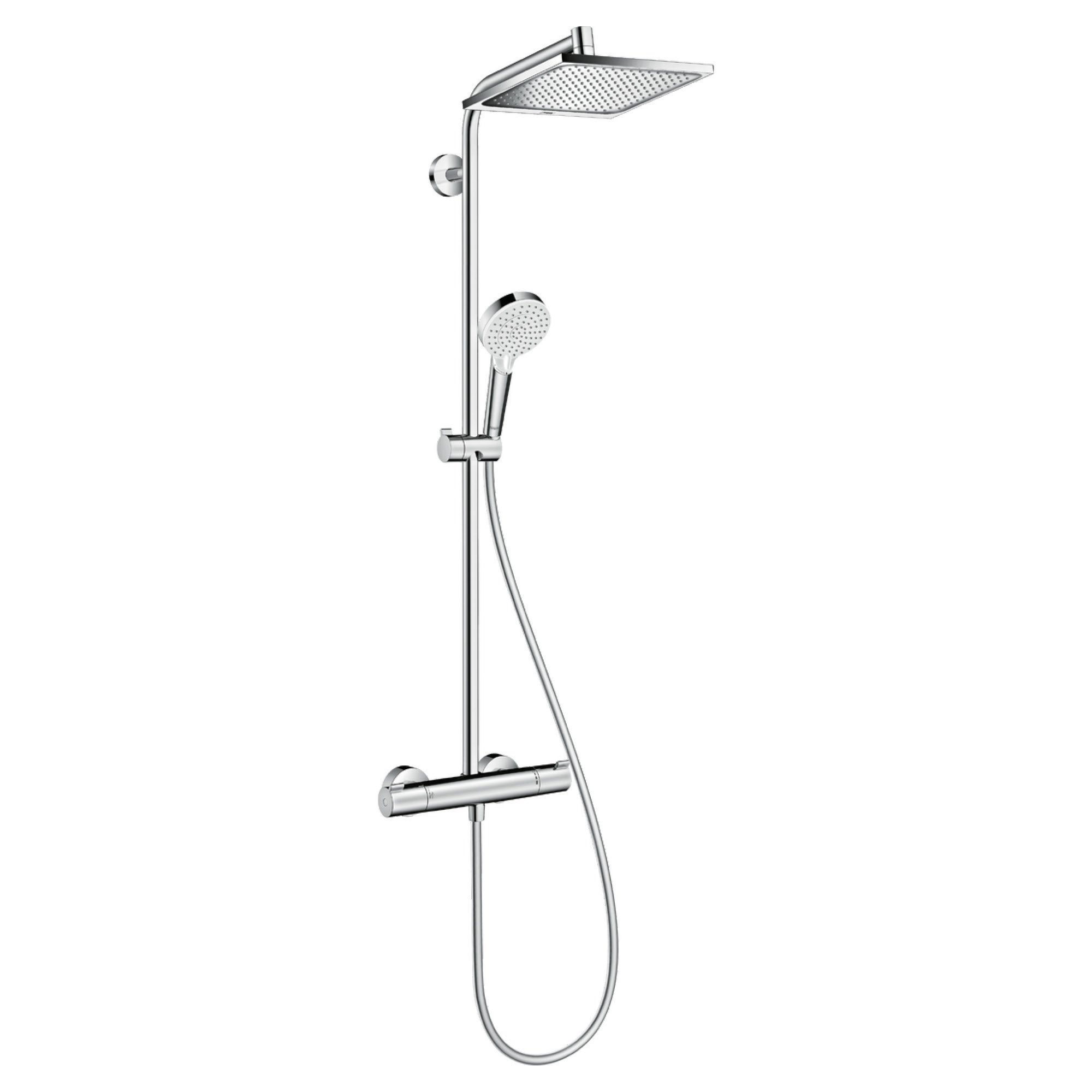 Hansgrohe - Crometta E240 1 Jet Showerpipe termosztátos csapteleppel