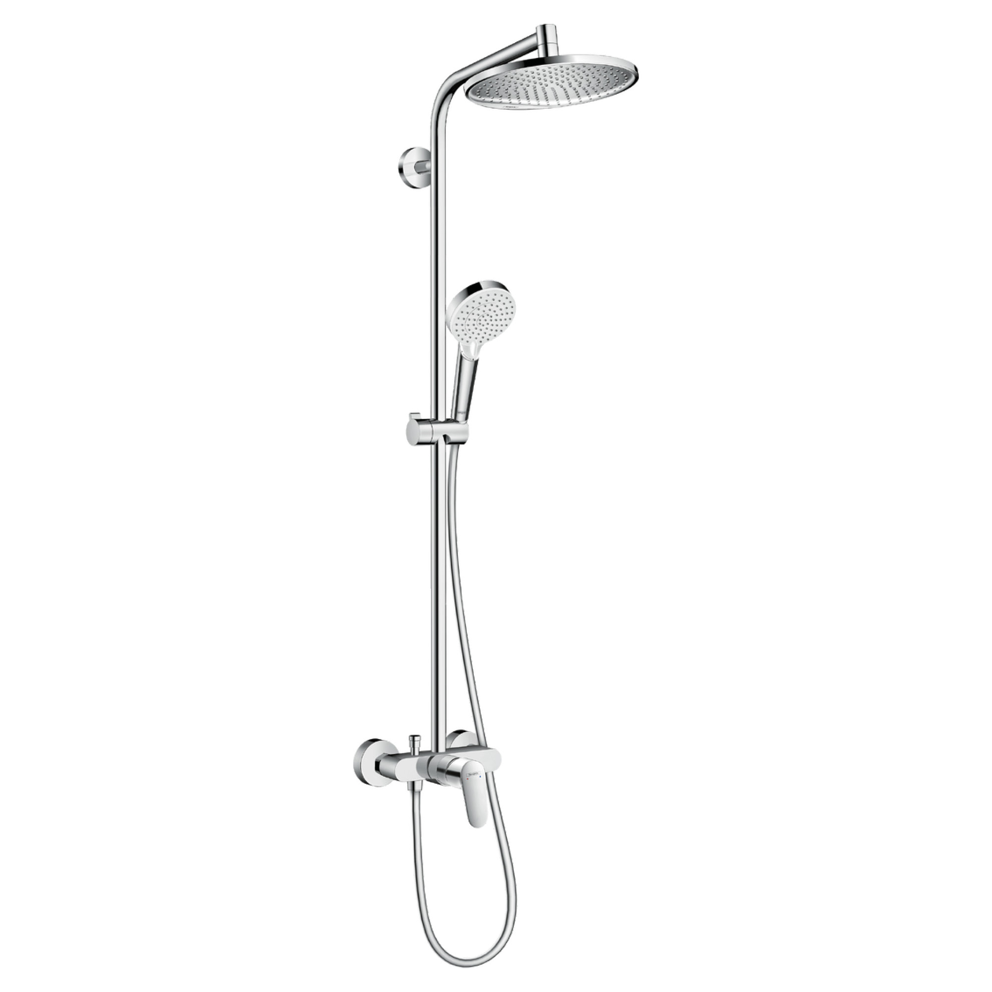 Hansgrohe - Crometta S240 1Jet Showerpipe, egykaros csapteleppel