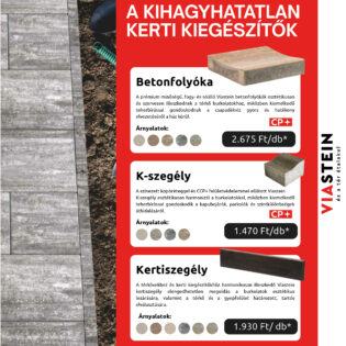 Viastein - kihagyhatatlan kerti kiegészítők